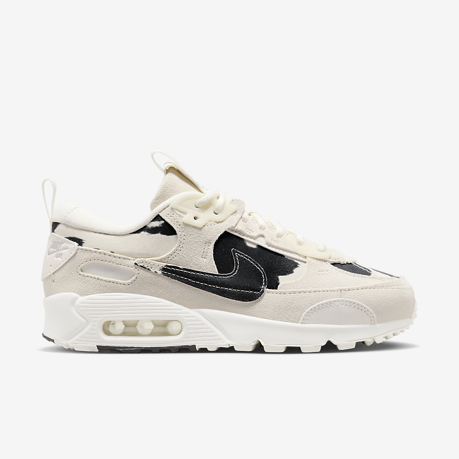 Giày Nike Air Max 90 Futura Nữ Be Đen